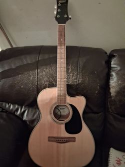 Mitchell Acoustic-Electric Cutaway Guitar