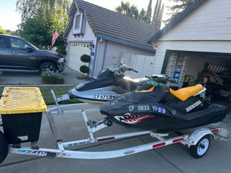 Two jet skis for sale