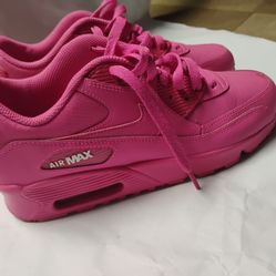 Nike Air Max 90 GS Hot Pink - Size 6Y (Women's 7.5) - NIB