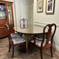 Mid-Century Dining Table W/6 Chairs