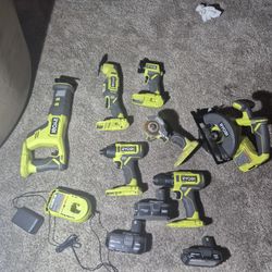 Ryobi Plus One Tool Set 