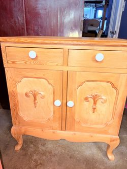 Antique Pine Cabinet