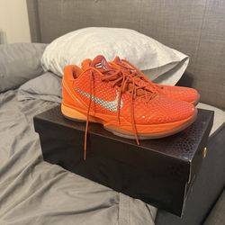 Kobe 6 total orange size 13 lightly worn good condition