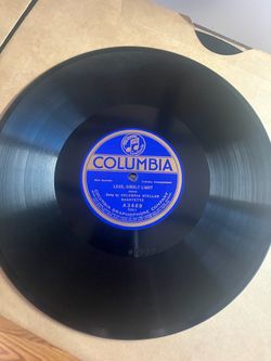 10-inch shellac 78 RPM record released by the Columbia Graphophone Company (Catalog No. A3469)