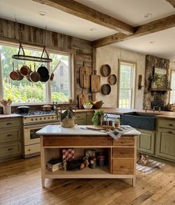 Antique Hoosier Cabinet/ Kitchen Island/ Coffee Bar/ Buffet