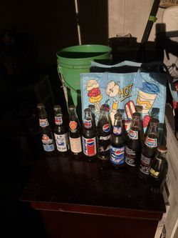 Collectors Pepsi Bottles Unopened
