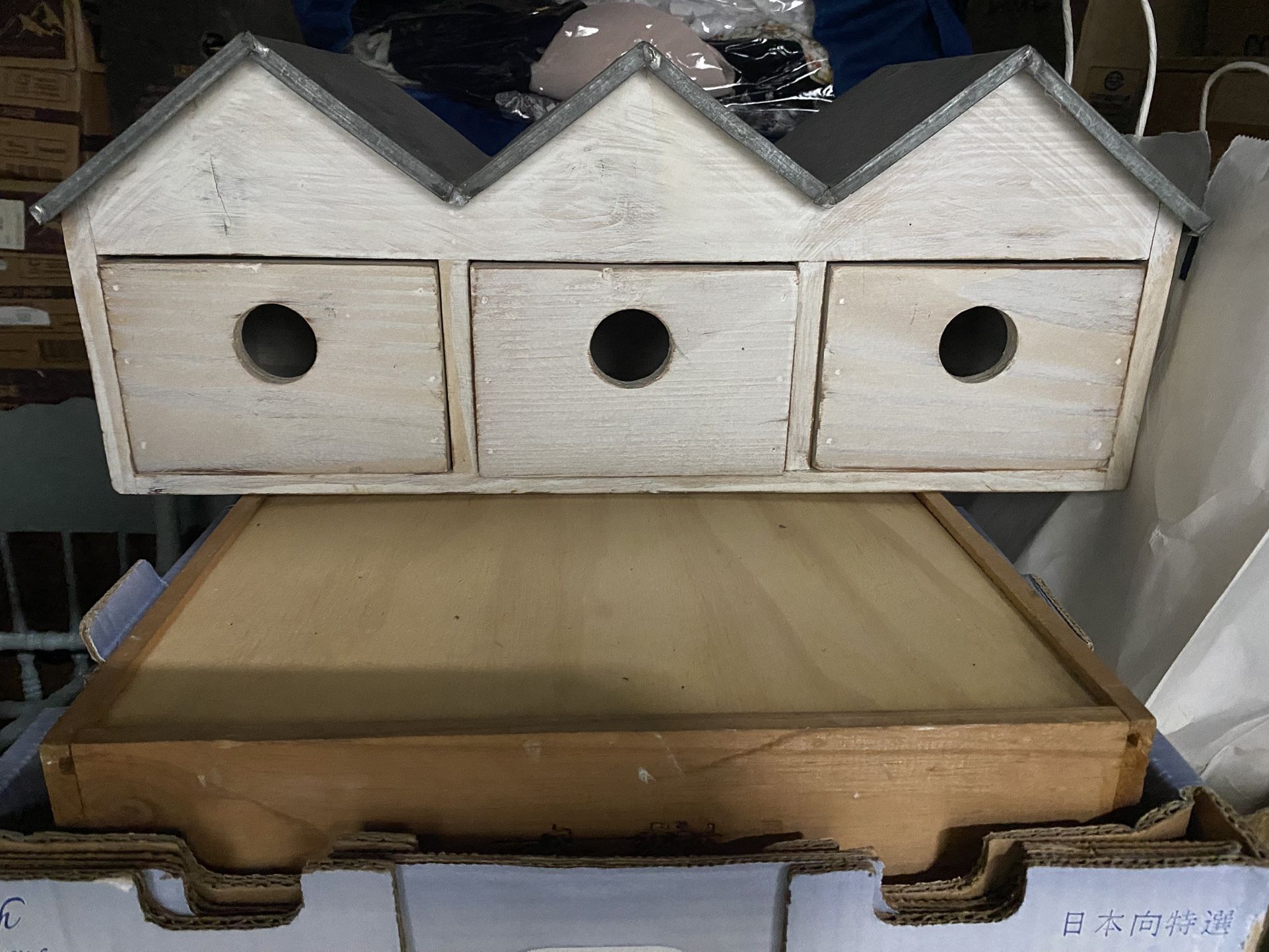 New Birdhouse Storage