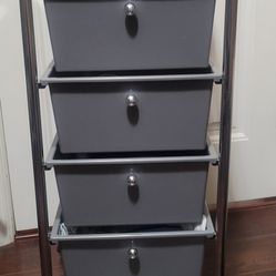 4 Drawer Rolling Cart