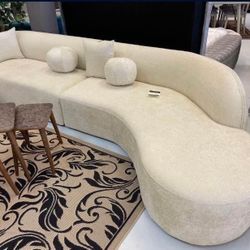 Ivory Couch In Stock / Fast Delivery 