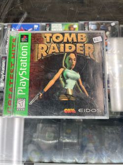 Tomb Raider PS1 $20 Gamehogs 11am-7pm