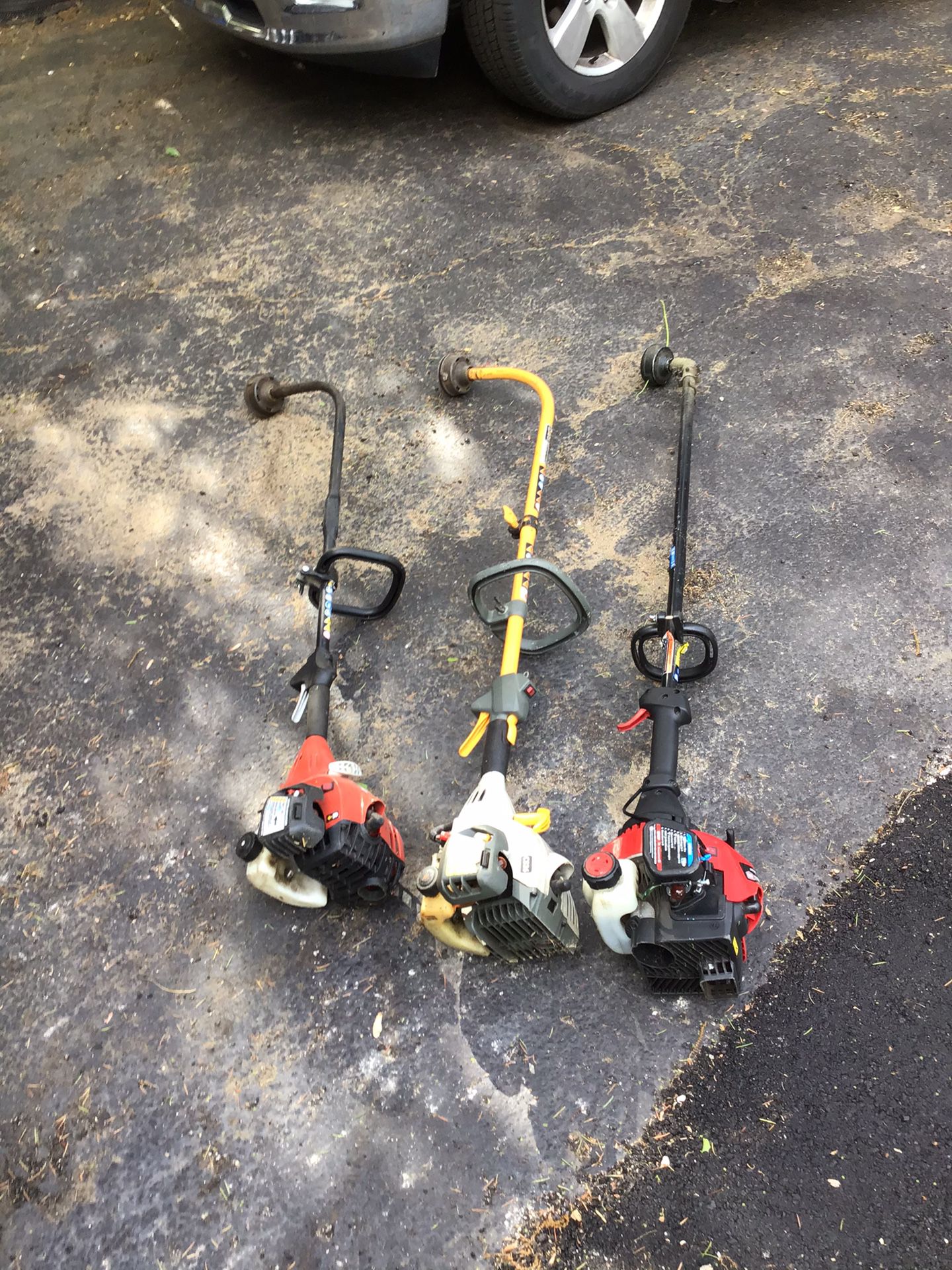 3 WEED Trimmers FOR $80