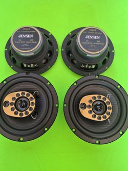 JENSEN 2 PAIRS 6.5" 3 WAY 250 WATTS CAR SPEAKER