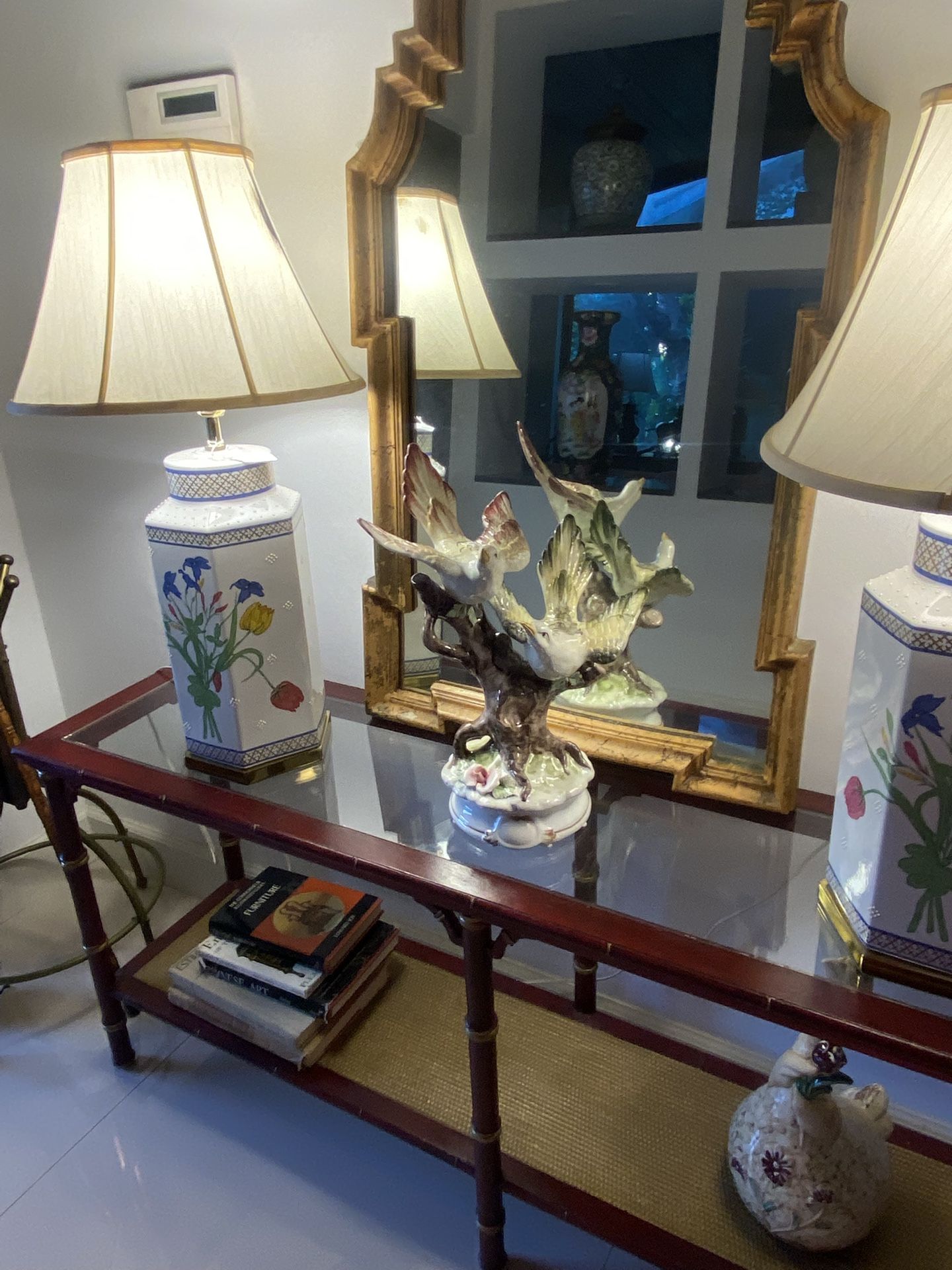 Italian Made Birds Sculpture Gorgeous
