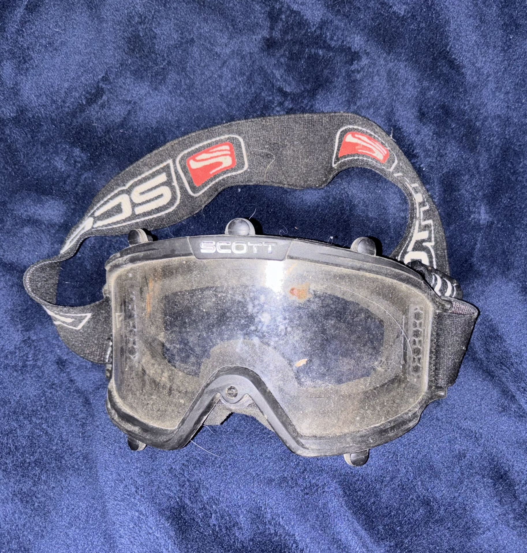 Scott Goggles (Clear Lenses) Protective Eyewear