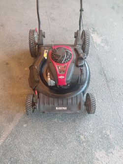 BLACK MAX LAWNMOWER