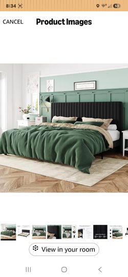 King bed frame