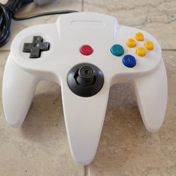 N64 Controller - White - Nintendo 64 Joystick 