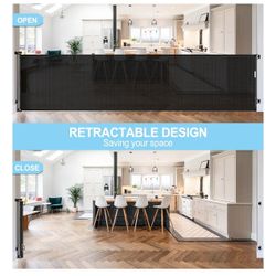 Retractable Mesh Gate