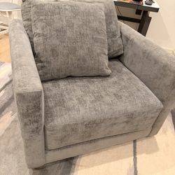 Crate & Barrel Swivel Chairs