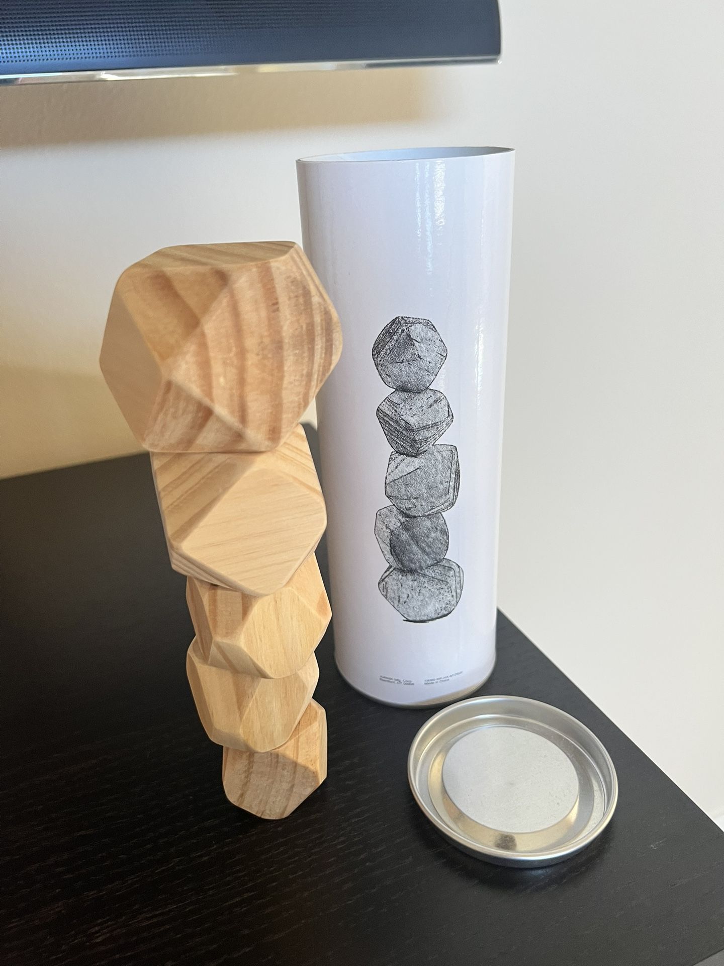 Zen Wood Stack Toy