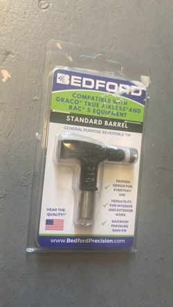 Bedford Standard Barrel Reversible Airless Spray Tip