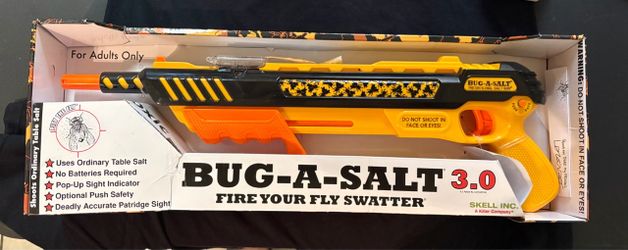 Damaged Box BUG-A-SALT YELLOW 3.0 new
