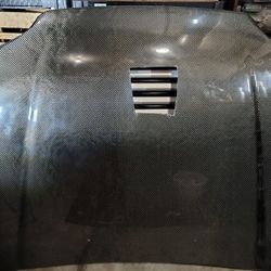 92-95 Civic Vis Racing Cf Hood 80 Obo 