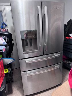 Whirlpool French Door Refrigerator Stainless Steel