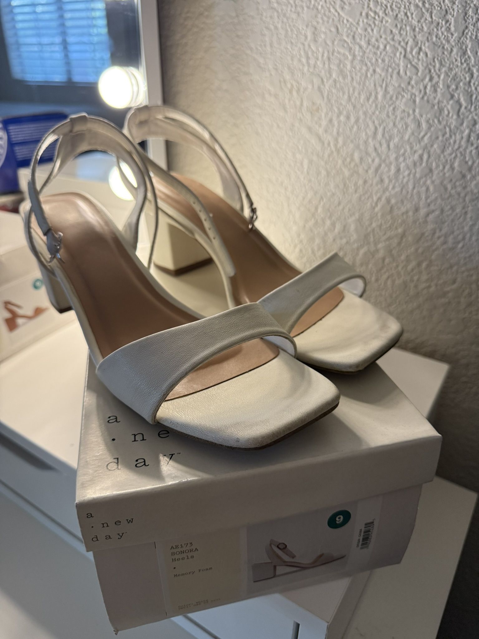 Target A New Day White Heels