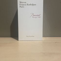 BACCARAT ROUGE 540 White bottle