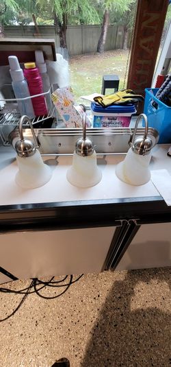 Brushed Nickel Vanity Light