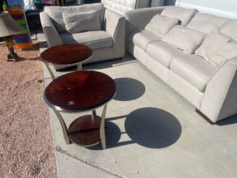 Living room with tables