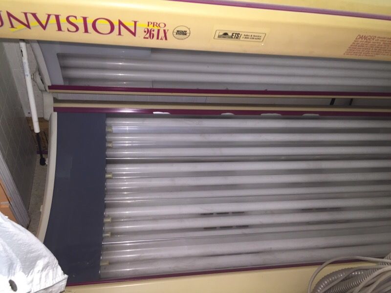 Sun vision pro 26LX TANNING BED