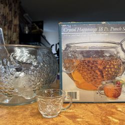 Crystal Happenings Punch Set