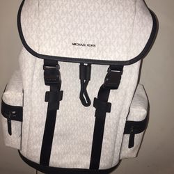 Michael Lord White Backpack