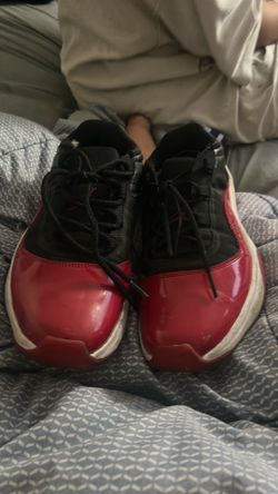 Size 11 black and red Jordan’s