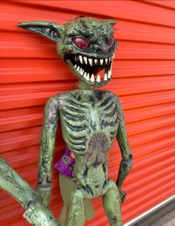 Life-Size Halloween Goblin Monster Decoration