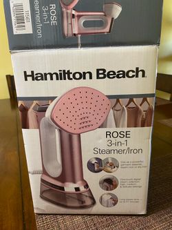 Hamilton Beach 3 in 1 Steamer / Iron - Rose