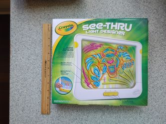Brand New Sealed In Box Crayola See-thru Light Designer