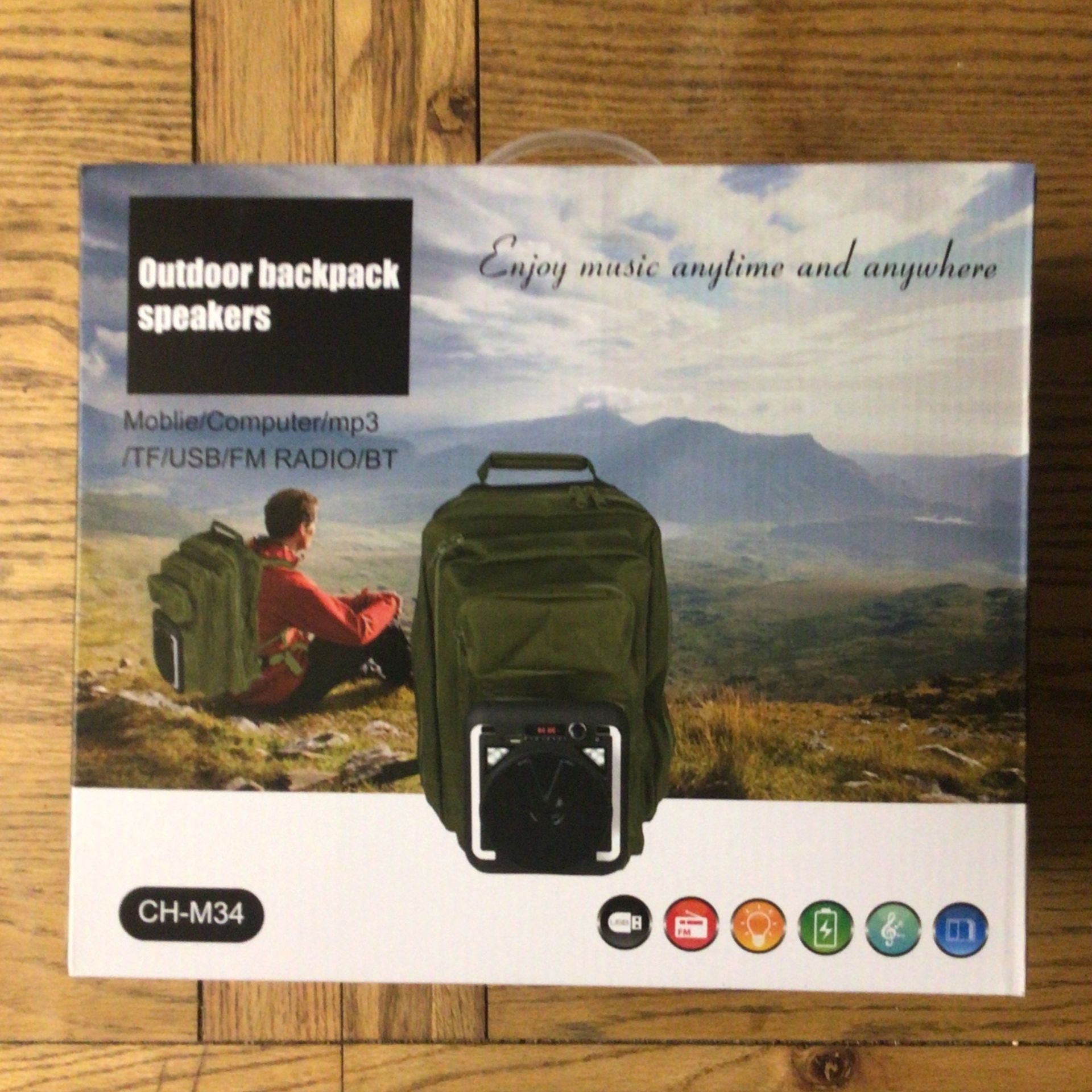 Outdoor Backpack Speakers CH-M34