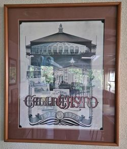 Catalina Casino Commemorative 50th Anniversary framed Poster