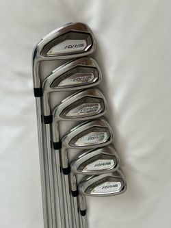 LEFT HANDED Adams Idea Tri Sole Iron Set (A,P-6) 6pcs Regular Flex