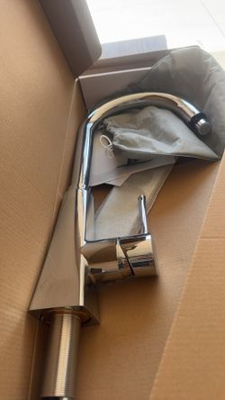 Kitchen Faucets with Pull Down Sprayer, Brushed Nickel