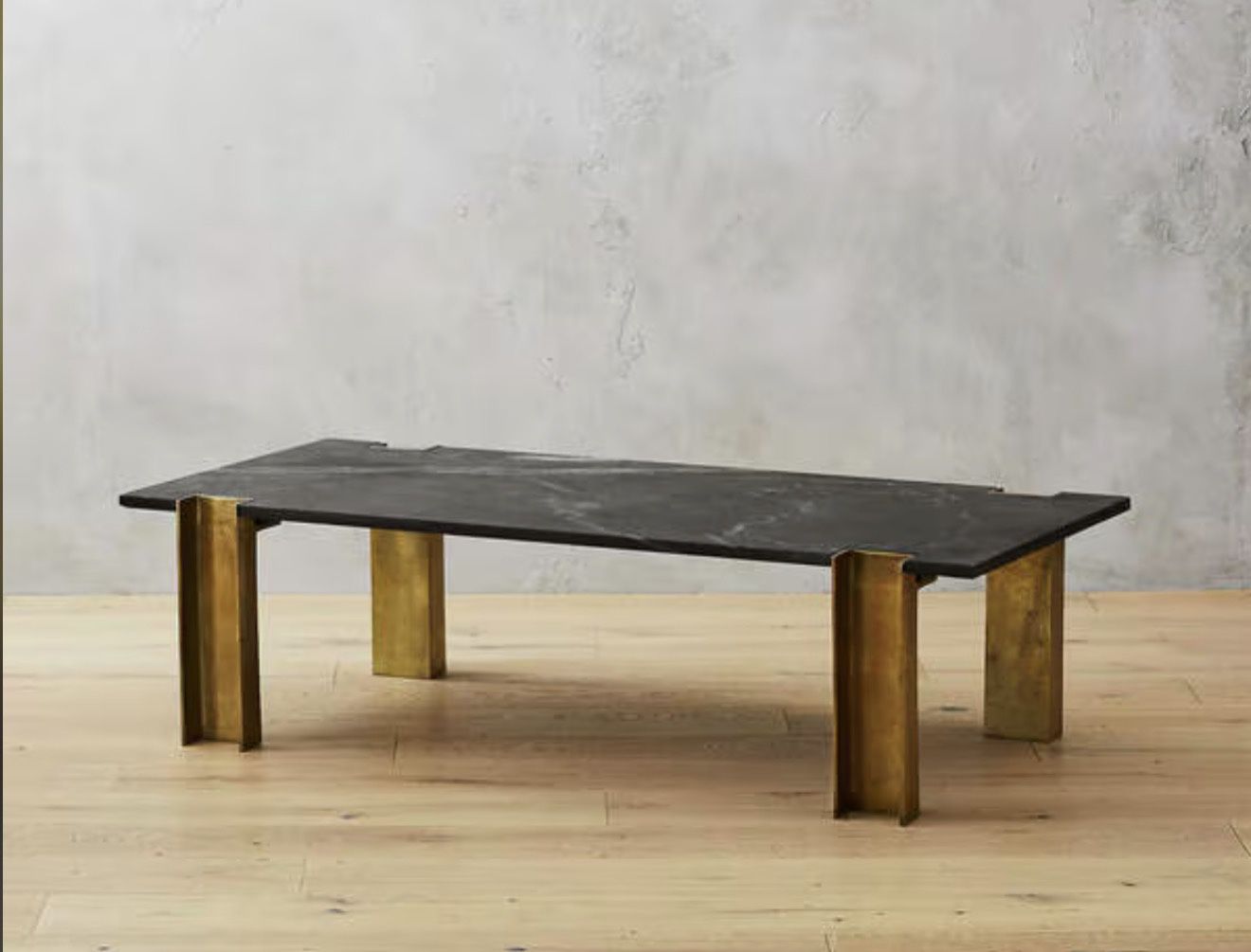 CB2 Alcide Marble Coffee Table- Like New $450