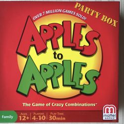 Apples To Apples Board Game. New