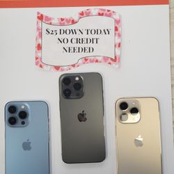 Apple IPhone 13 Pro Max Unlocked For All Carriers - $1 Down Today, No Credit Required (PROMOTION FROM 6/21 TO 7/5)