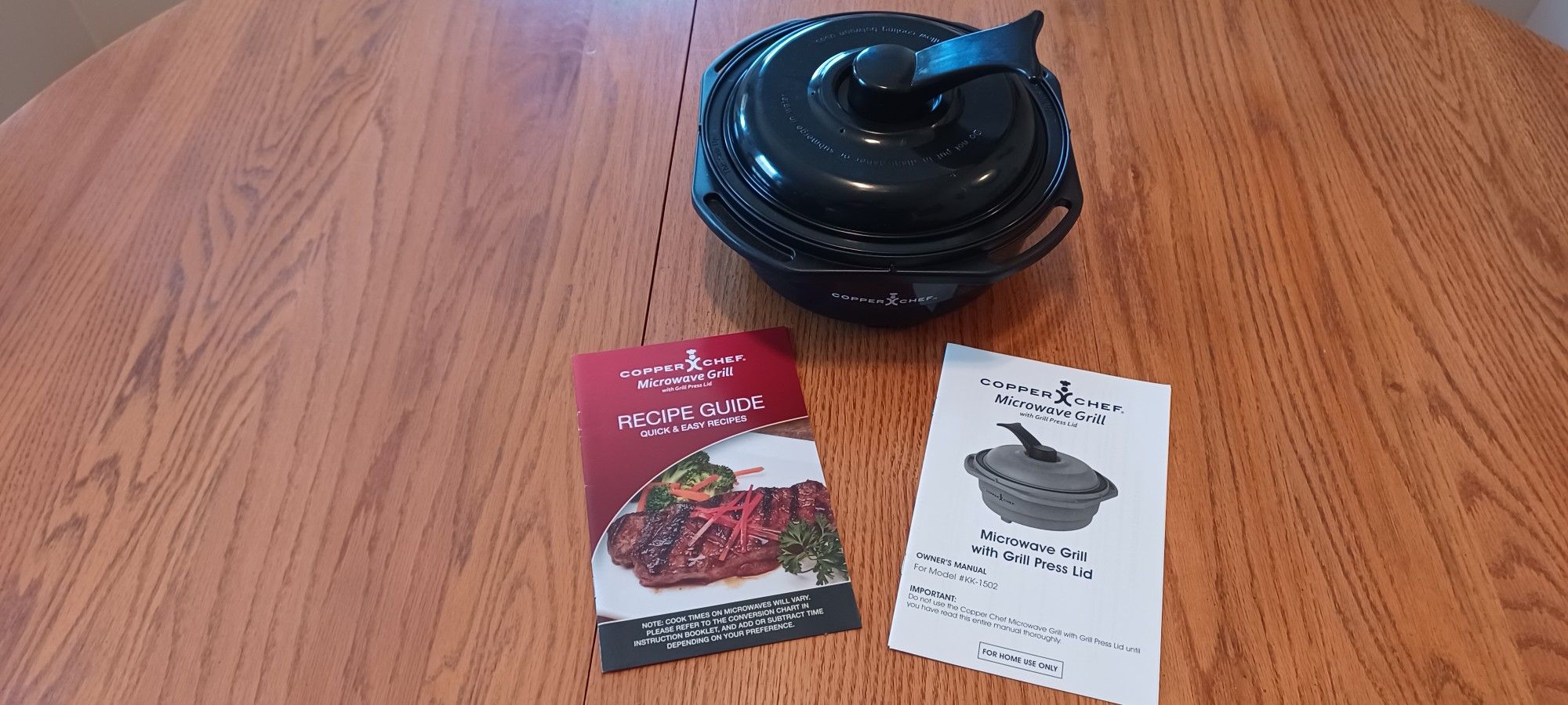 Copper Chef Microwave Grill