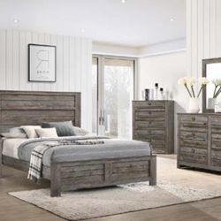 4 Pc Queen Bedroom Set ( Read Description For Info)