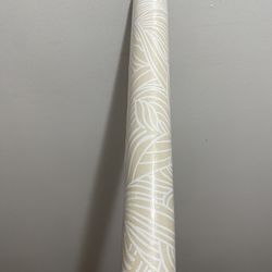 Boho Peel and Stick Wallpaper Neutral Floral Contact Paper Beige Yellow Modern Removable Self-Adhesive Wallpaper for Bedroom Living Room Cabinets Deco