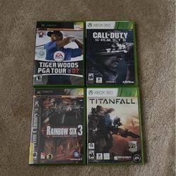 4 Xbox And Xbox 360 Games 